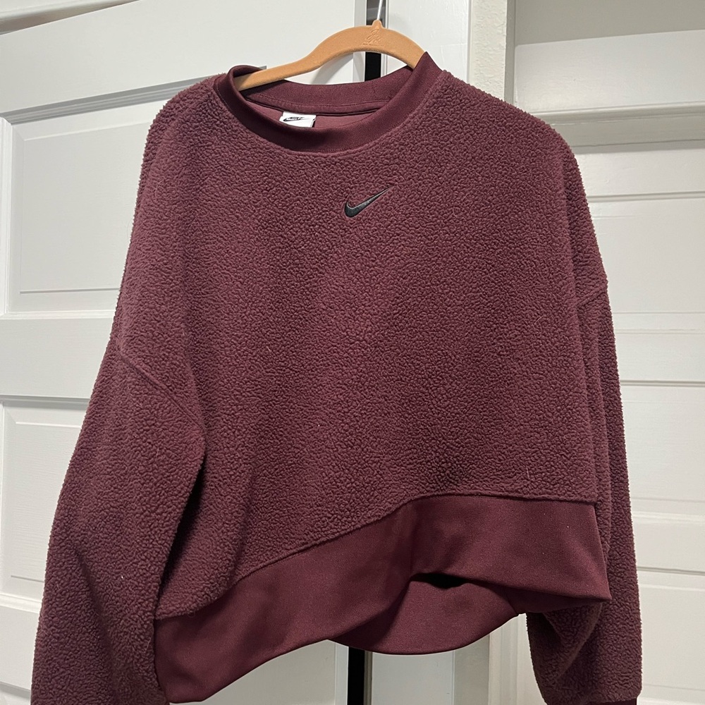 Nike cropped sweater